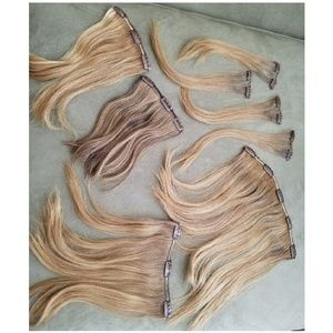 100% human hair extensions
